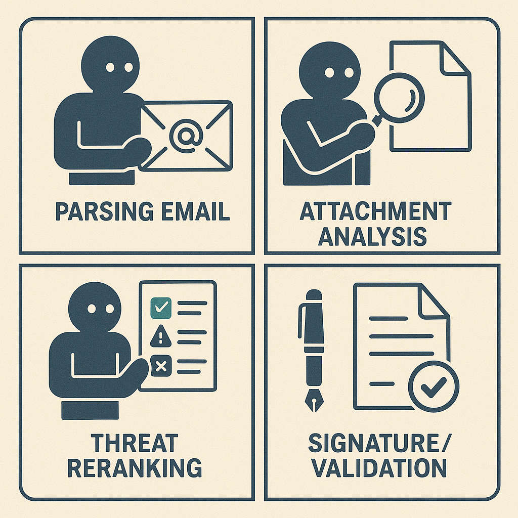MailProof Analysis Process